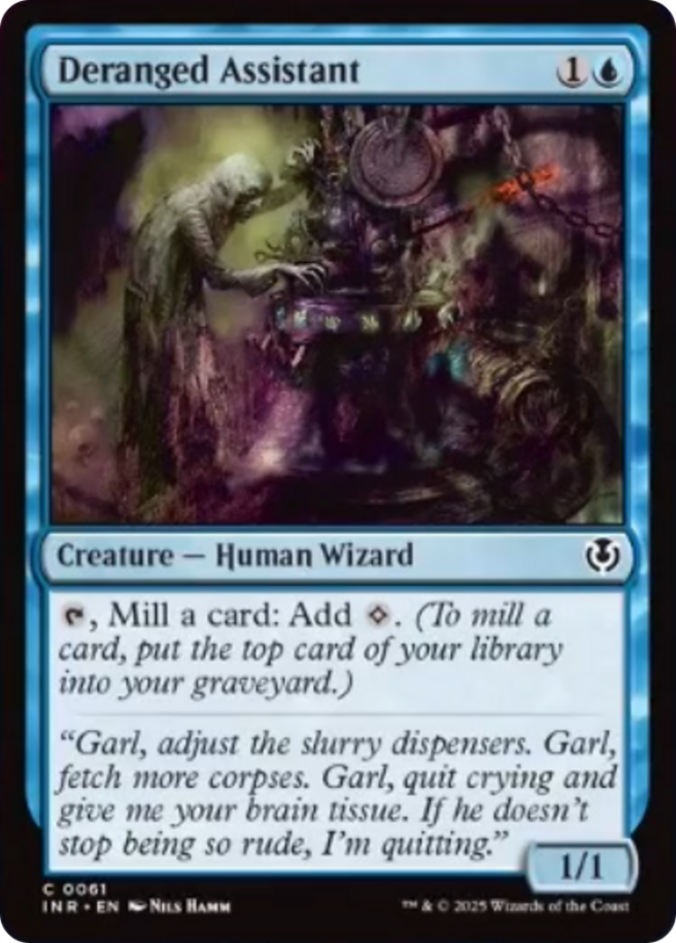 Deranged Assistant [Innistrad Remastered] | Good Games Cannington