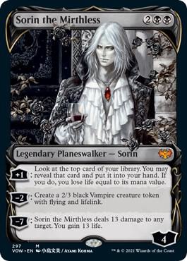 Sorin the Mirthless Showcase 297 (Innistrad: Crimson Vow)  | Good Games Cannington