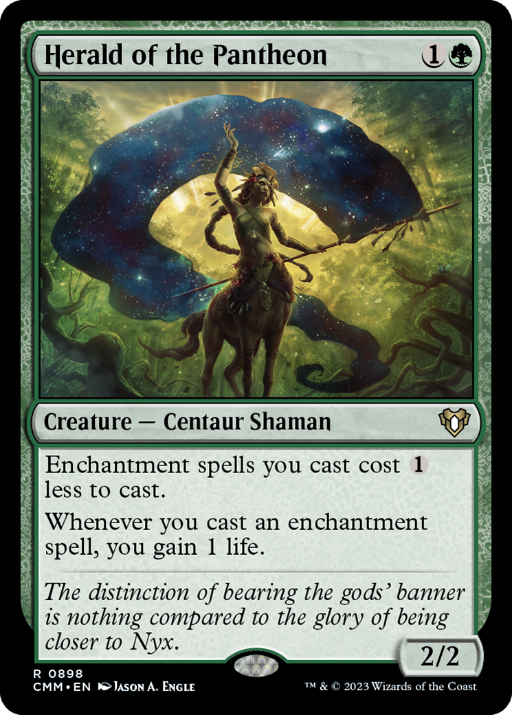 Herald of the Pantheon [Commander Masters] | Good Games Cannington