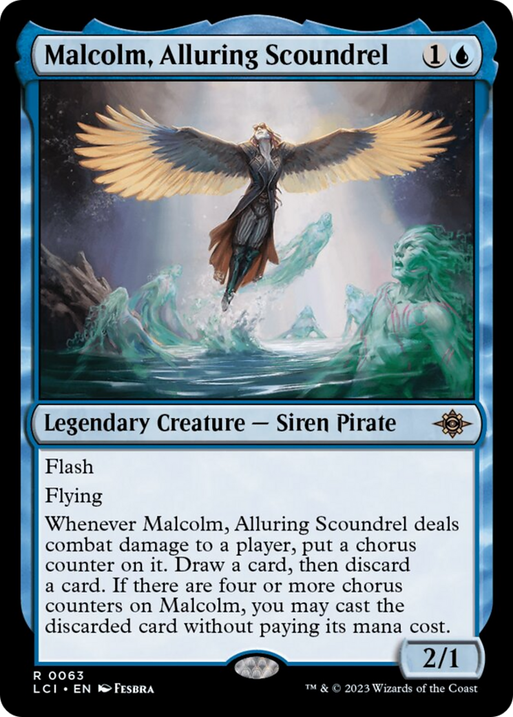 Malcolm, Alluring Scoundrel [The Lost Caverns of Ixalan] | Good Games Cannington