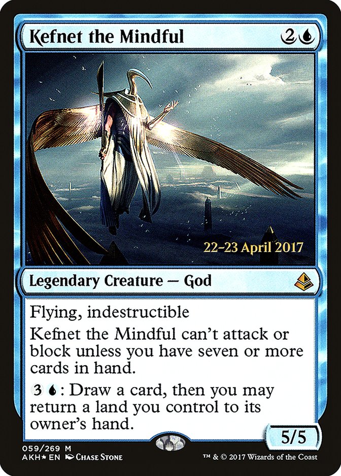 Kefnet the Mindful [Amonkhet Prerelease Promos] | Good Games Cannington
