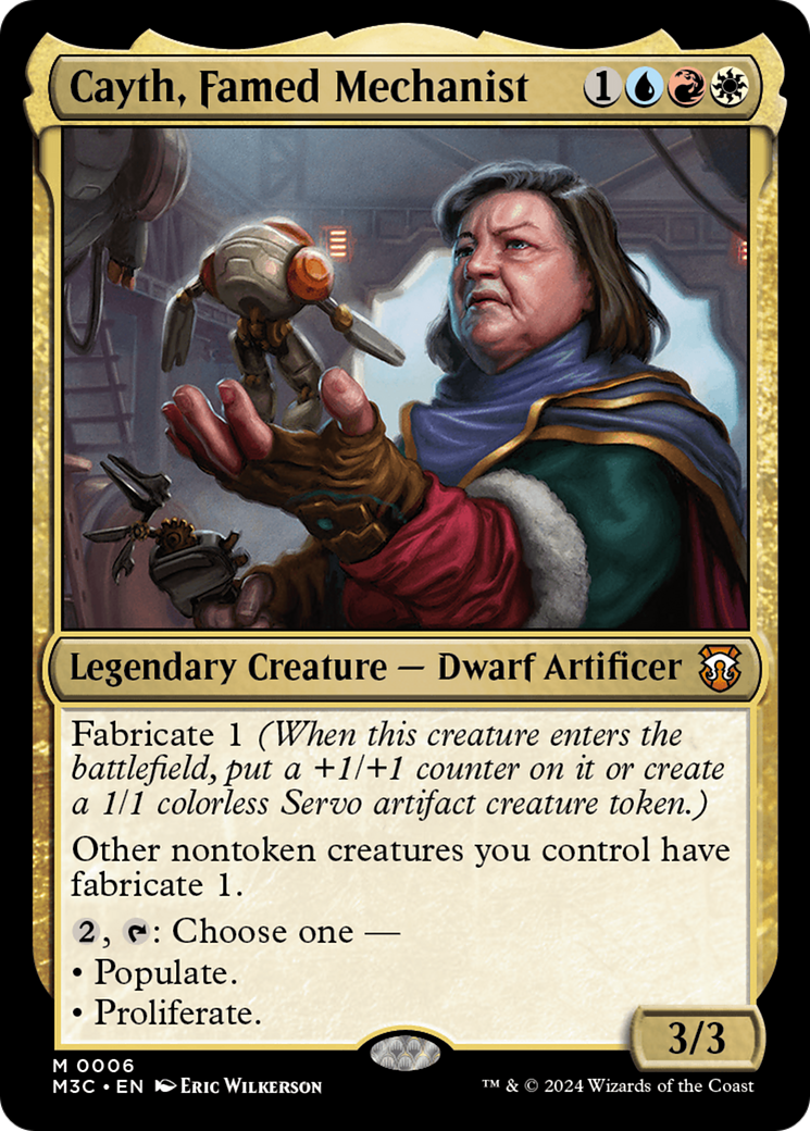 Cayth, Famed Mechanist [Modern Horizons 3 Commander] | Good Games Cannington