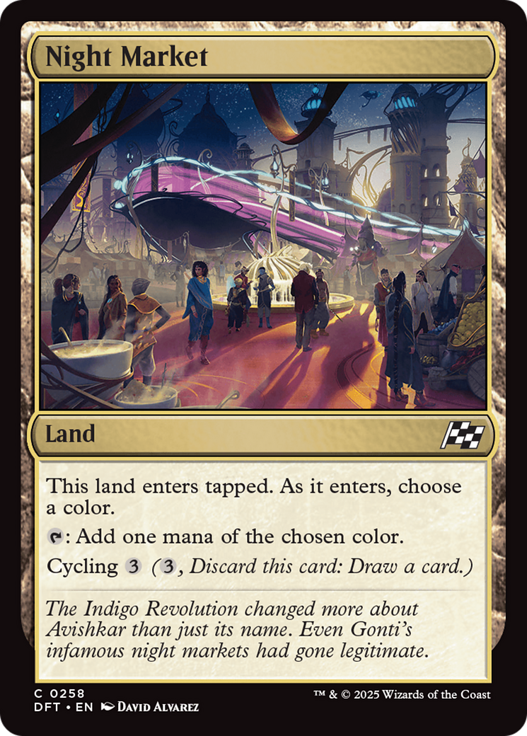 Night Market [Aetherdrift] | Good Games Cannington