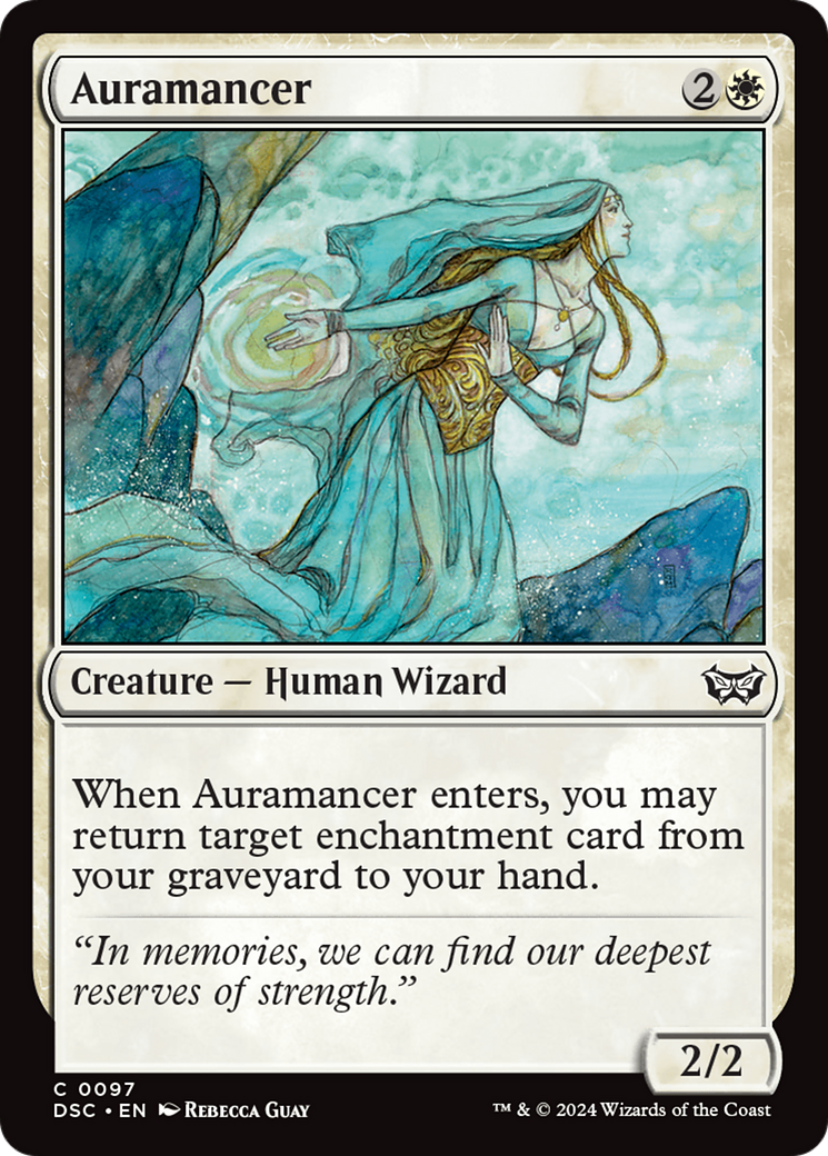 Auramancer [Duskmourn: House of Horror Commander] | Good Games Cannington
