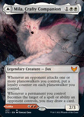 Mila, Crafty Companion // Lukka, Wayward Bonder (Borderless) [Strixhaven: School of Mages] | Good Games Cannington