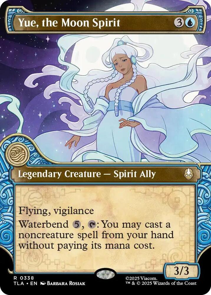 Yue, the Moon Spirit 338/286 (Avatar: The Last Airbender)  - Showcase | Good Games Cannington