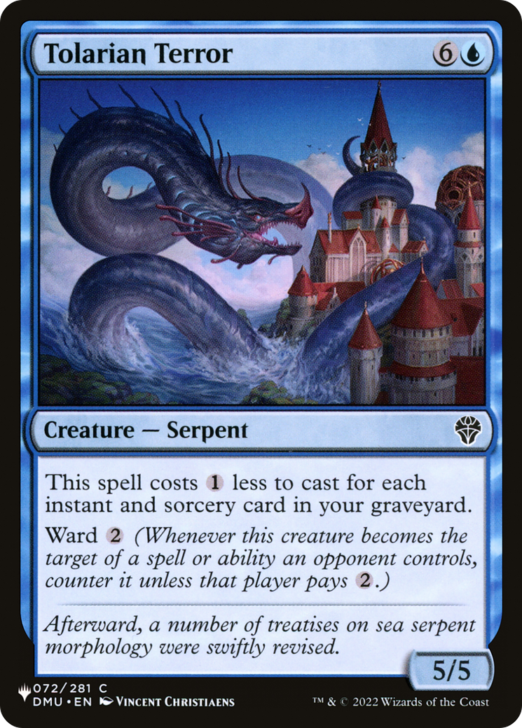 Tolarian Terror [The List] | Good Games Cannington
