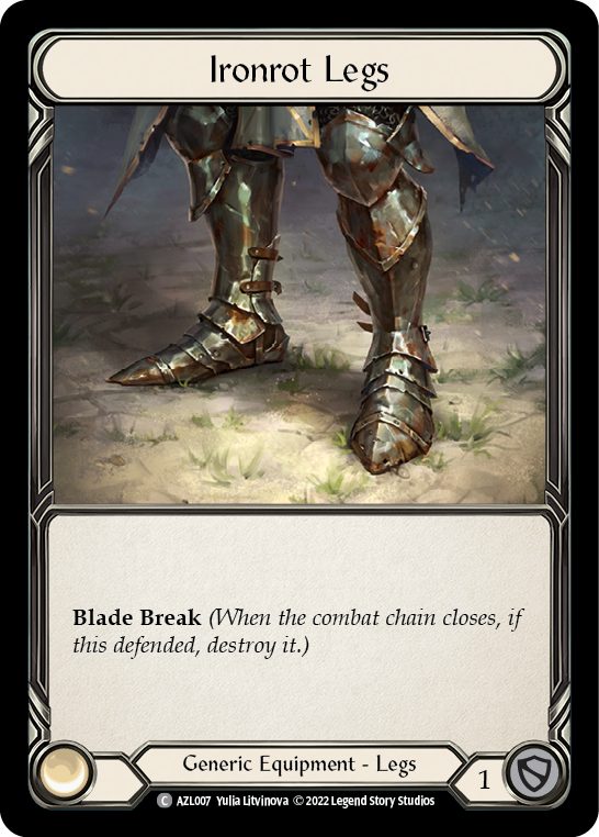 Ironrot Legs [AZL007] (Outsiders Azalea Blitz Deck) | Good Games Cannington