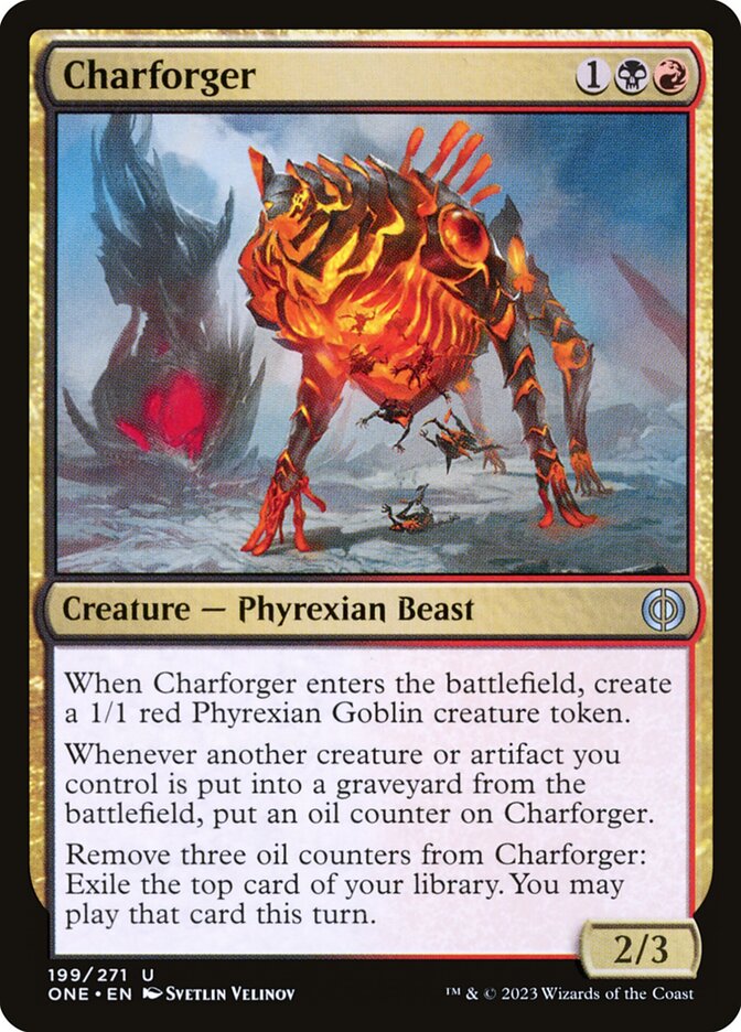 Charforger 199/271 (Phyrexia: All Will Be One)  | Good Games Cannington