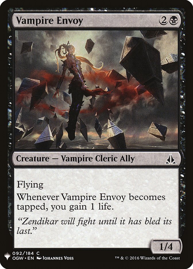 Vampire Envoy [Mystery Booster] | Good Games Cannington
