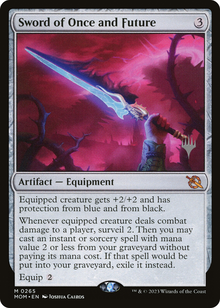 Sword of Once and Future (Promo Pack) [March of the Machine Promos] | Good Games Cannington