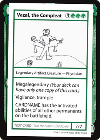 Vazal, the Compleat (2021 Edition) [Mystery Booster Playtest Cards] | Good Games Cannington