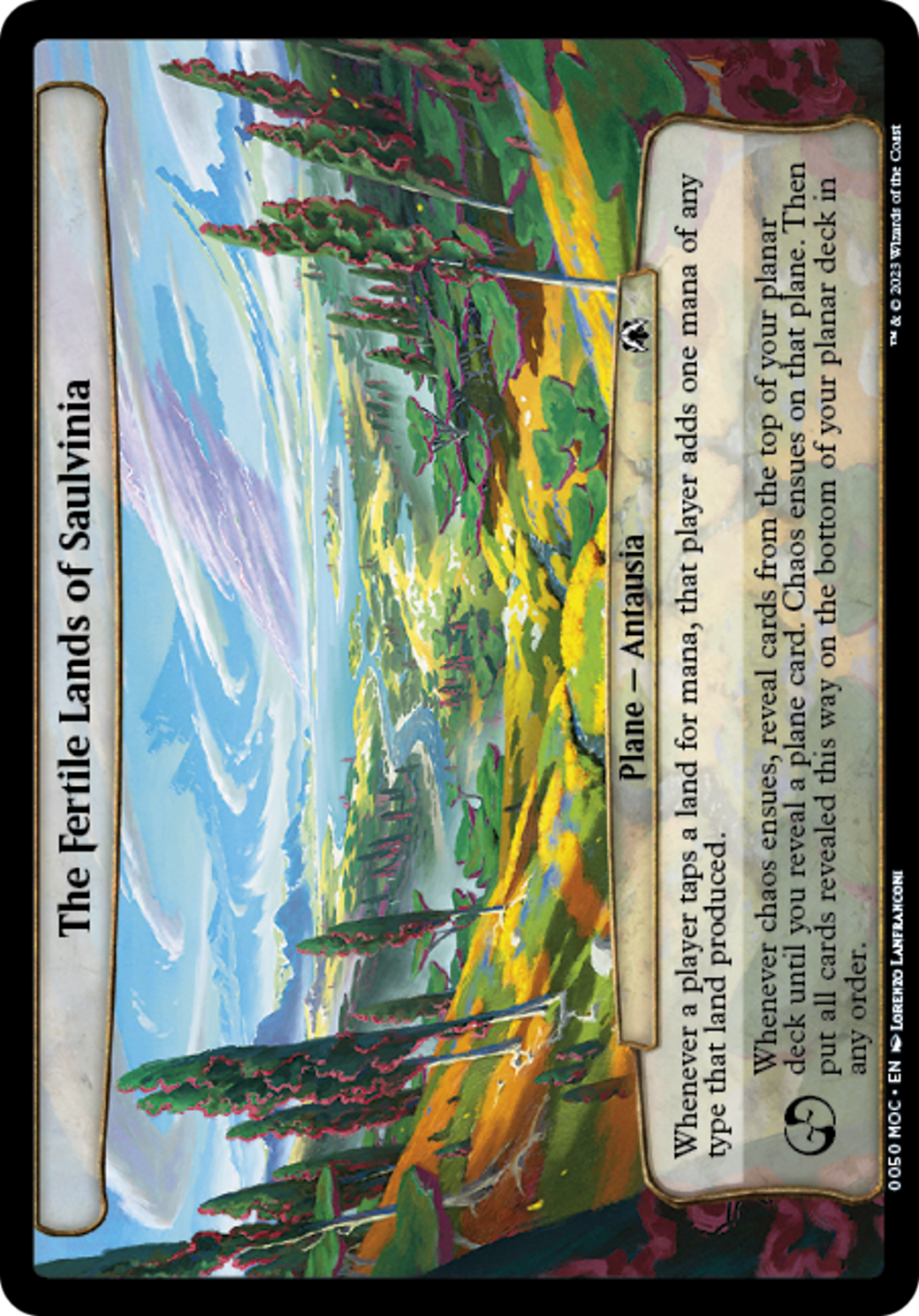 The Fertile Lands of Saulvinia [March of the Machine Commander] | Good Games Cannington