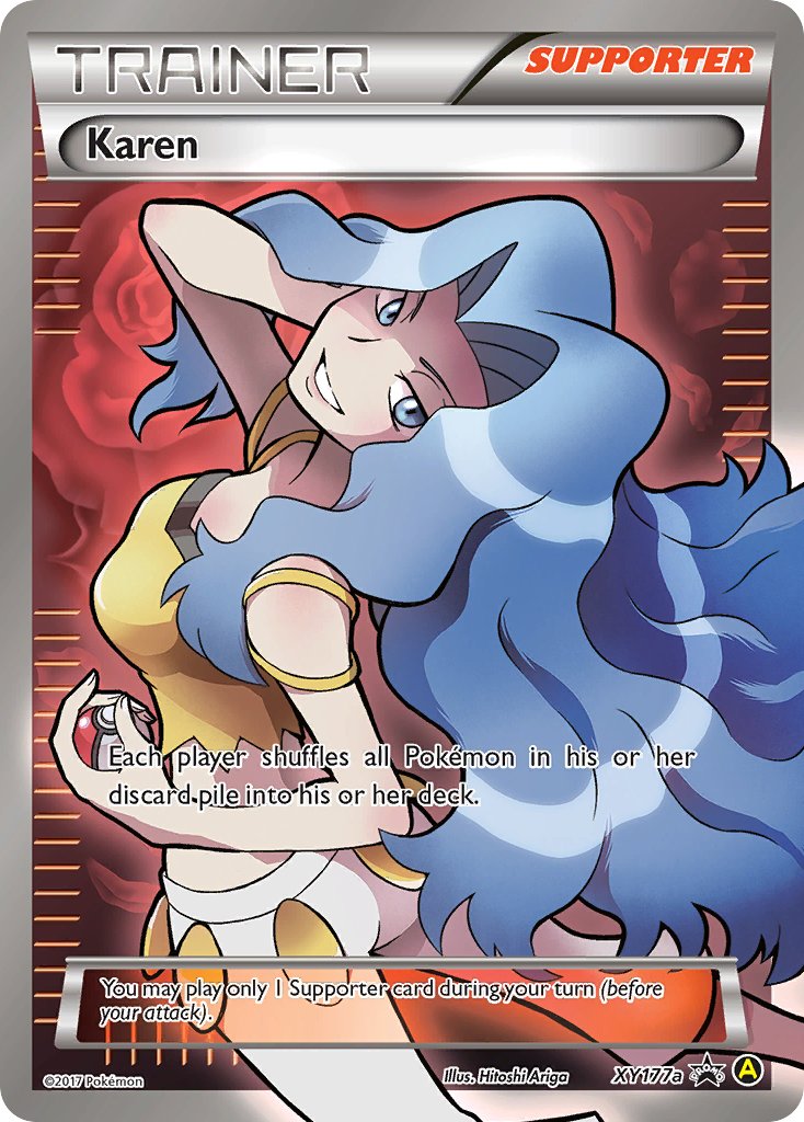 Karen (XY177a) [Alternate Art Promos] | Good Games Cannington