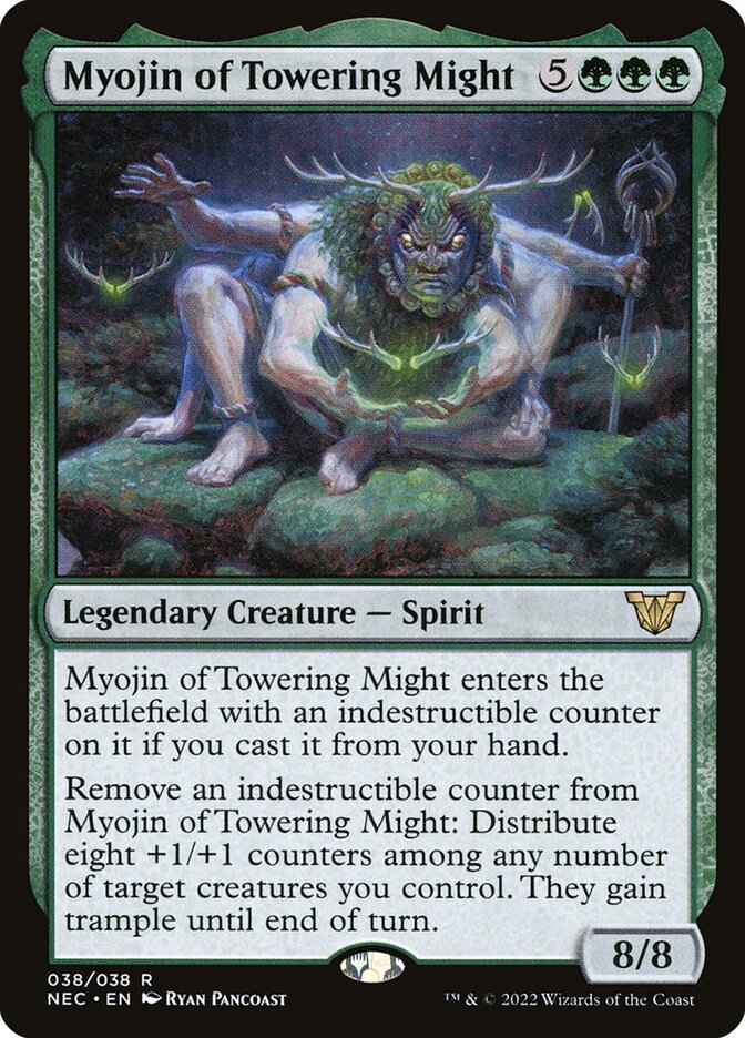 Myojin of Towering Might 38/38 (Commander: Kamigawa: Neon Dynasty)  | Good Games Cannington