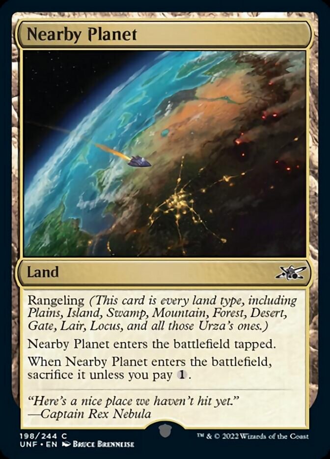 Nearby Planet [Unfinity] | Good Games Cannington
