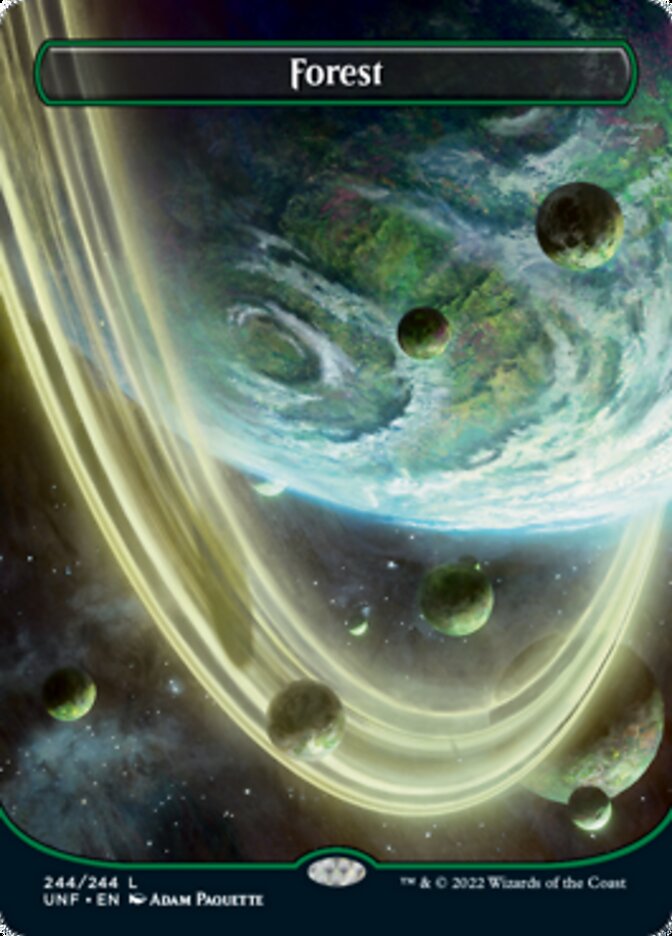 Forest (244) (Orbital Space-ic Land) [Unfinity] | Good Games Cannington