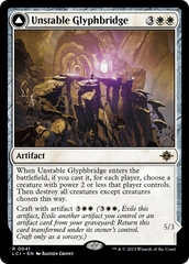 Unstable Glyphbridge // Sandswirl Wanderglyph [The Lost Caverns of Ixalan] | Good Games Cannington