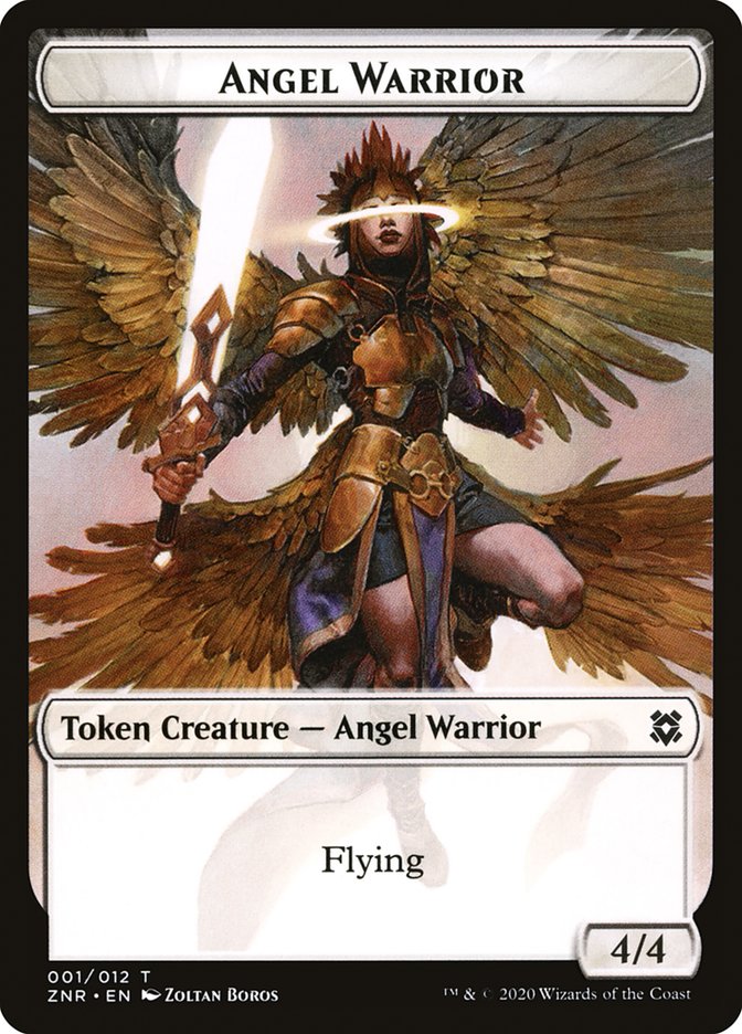 Angel Warrior Token [Zendikar Rising Tokens] | Good Games Cannington
