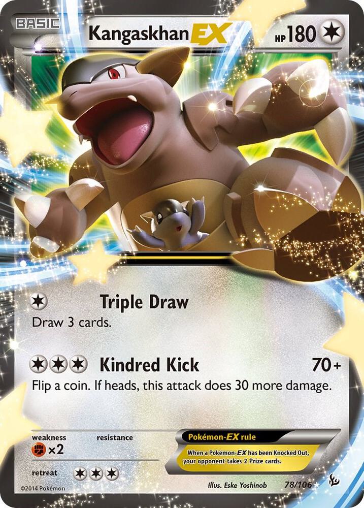 Kangaskhan EX 78/106 (XY - Flashfire)  - Holofoil | Good Games Cannington