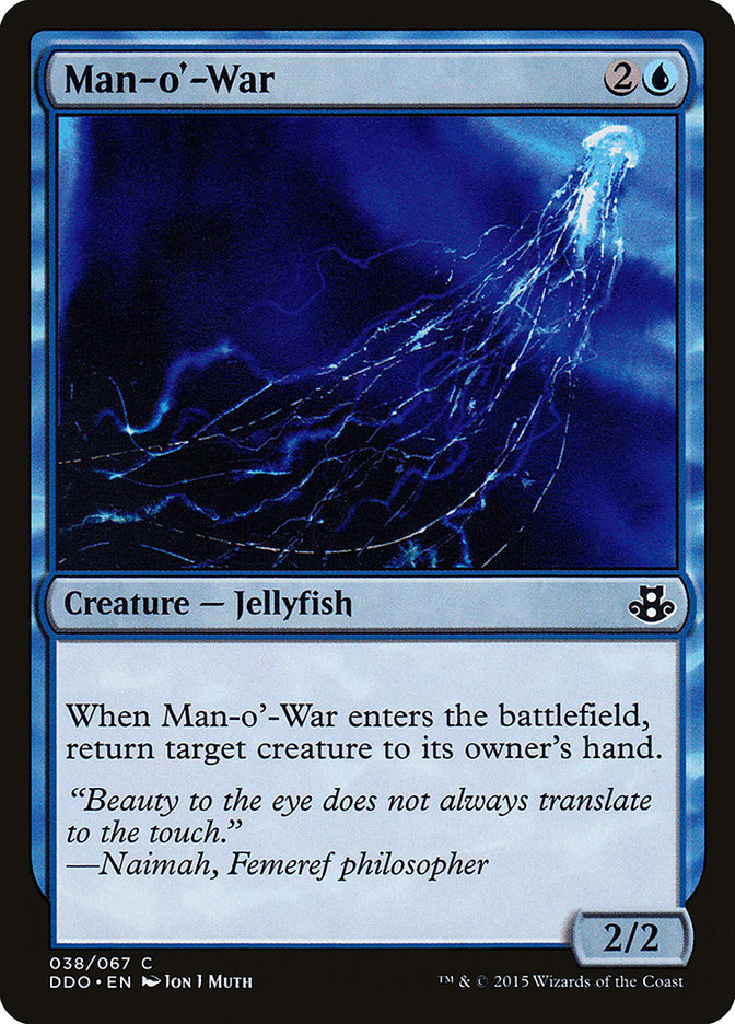 Man-o'-War [Duel Decks: Elspeth vs. Kiora] | Good Games Cannington