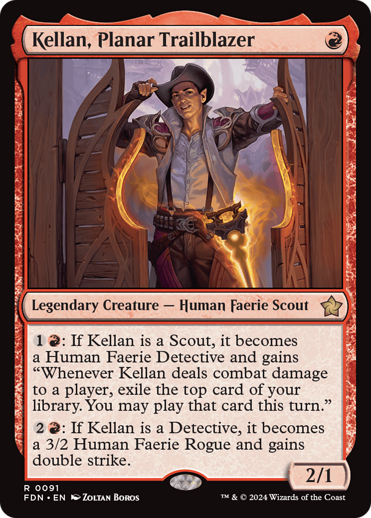 Kellan, Planar Trailblazer [Foundations] | Good Games Cannington