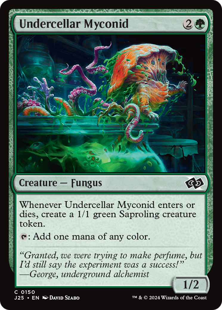 Undercellar Myconid [Foundations Jumpstart] | Good Games Cannington