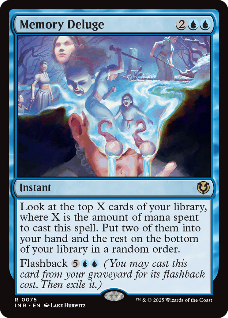Memory Deluge [Innistrad Remastered] | Good Games Cannington
