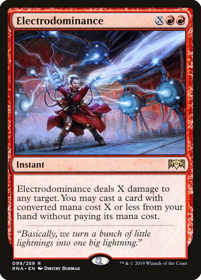 Electrodominance 99/259 (Ravnica Allegiance)  | Good Games Cannington