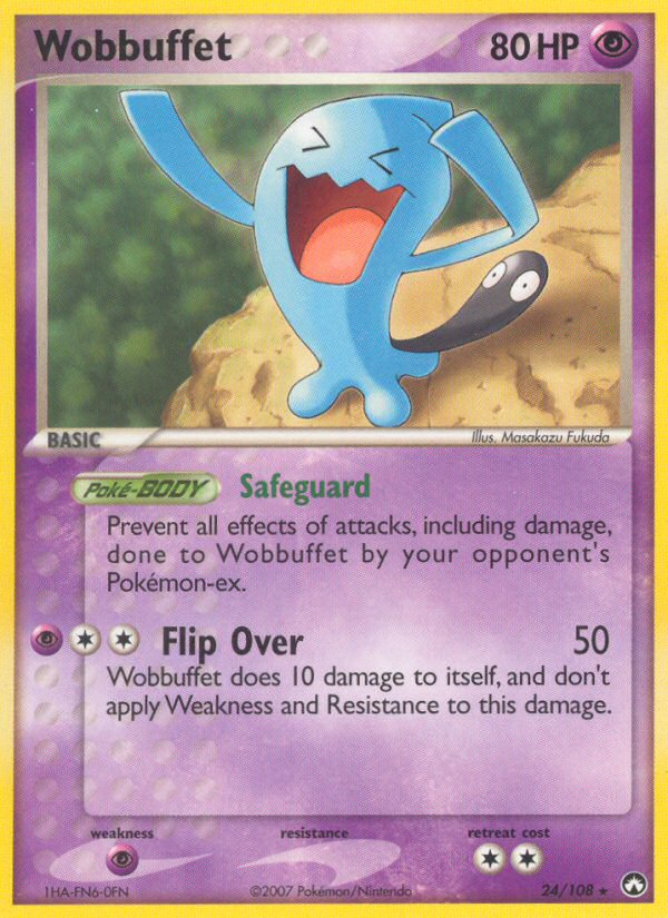 Wobbuffet (24/108) [EX: Power Keepers] | Good Games Cannington