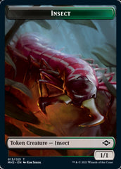 Clue (15) // Insect Double-Sided Token [Modern Horizons 2 Tokens] | Good Games Cannington