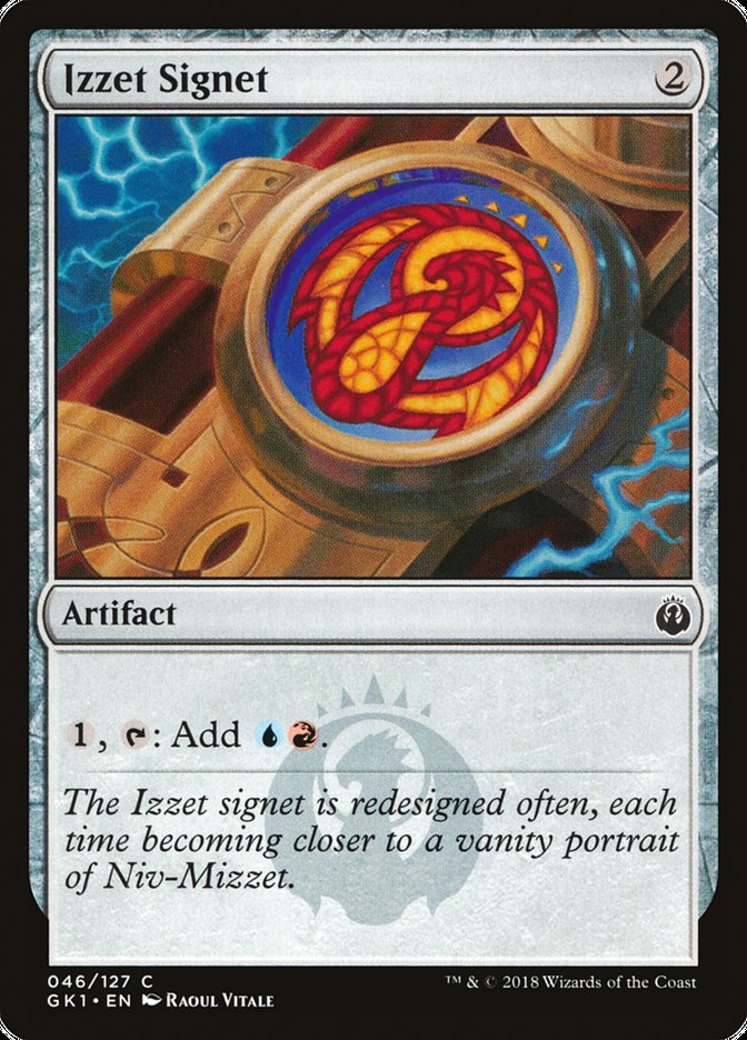 Izzet Signet [Guilds of Ravnica Guild Kit] | Good Games Cannington