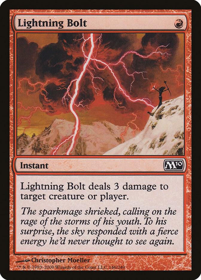 Lightning Bolt 146/249 (Magic 2010 (M10))  | Good Games Cannington