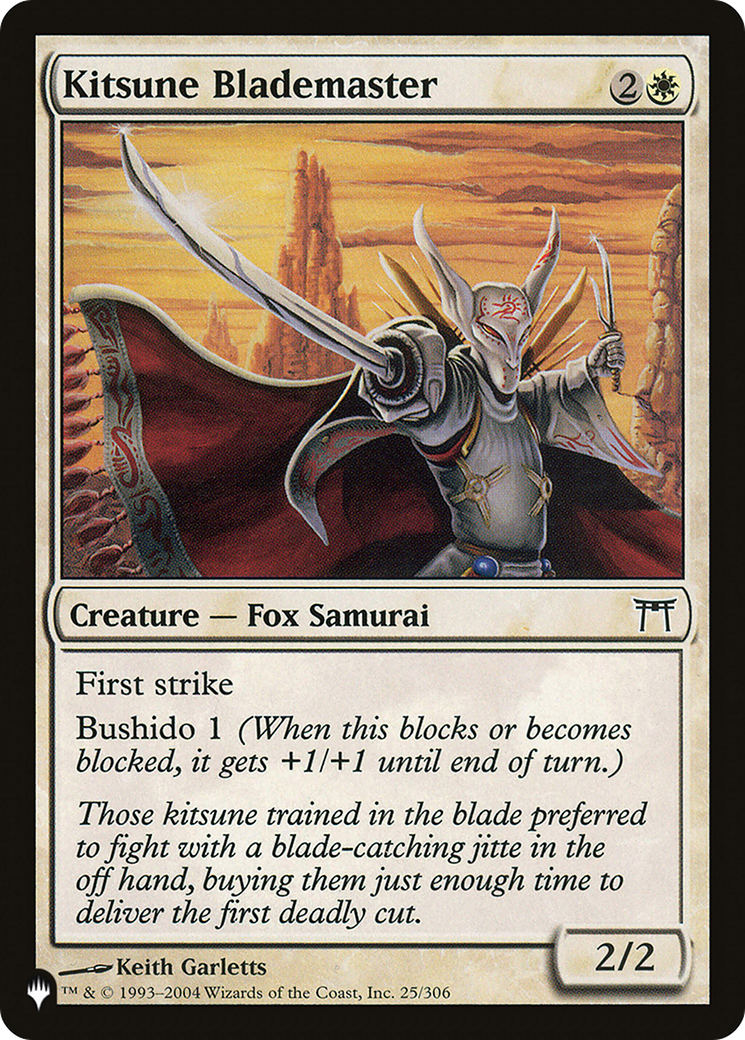 Kitsune Blademaster [The List] | Good Games Cannington