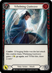 Whelming Gustwave (Red) [U-WTR110] (Welcome to Rathe Unlimited)  Unlimited Rainbow Foil | Good Games Cannington