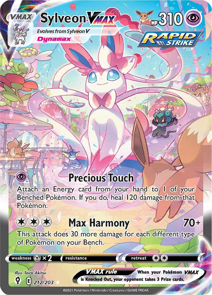 Sylveon VMAX (212/203) [Sword & Shield: Evolving Skies] | Good Games Cannington