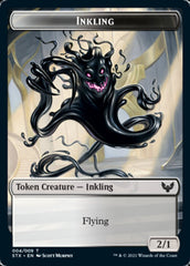 Elemental // Inkling Double-Sided Token [Strixhaven: School of Mages Tokens] | Good Games Cannington