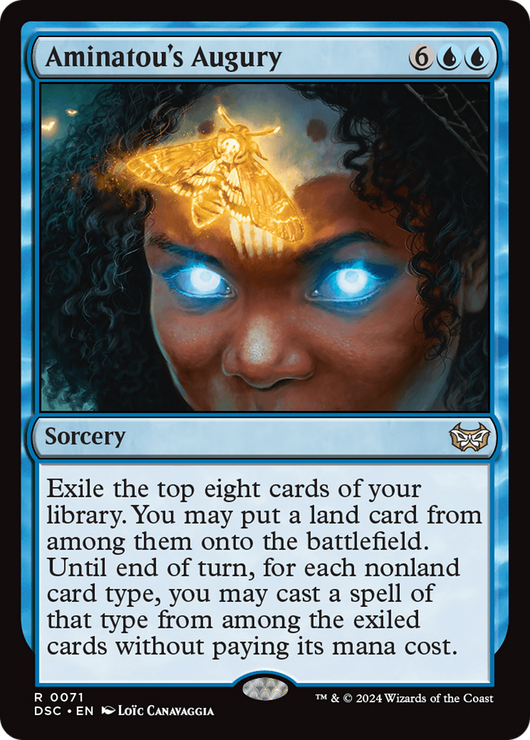Aminatou's Augury [Duskmourn: House of Horror Commander] | Good Games Cannington