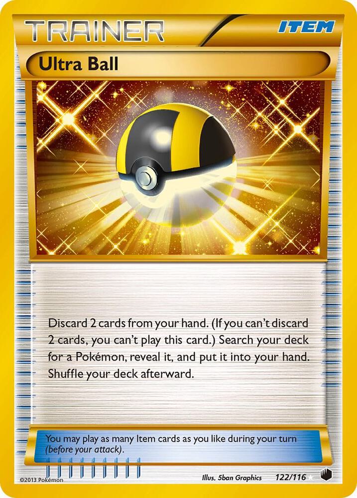 Ultra Ball 122/116 (Plasma Freeze)  - Holofoil | Good Games Cannington