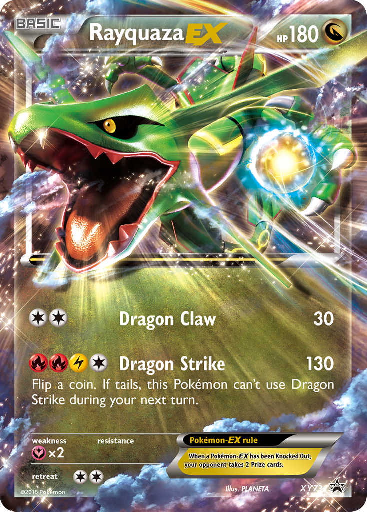 Rayquaza EX (XY73) [XY: Black Star Promos] | Good Games Cannington