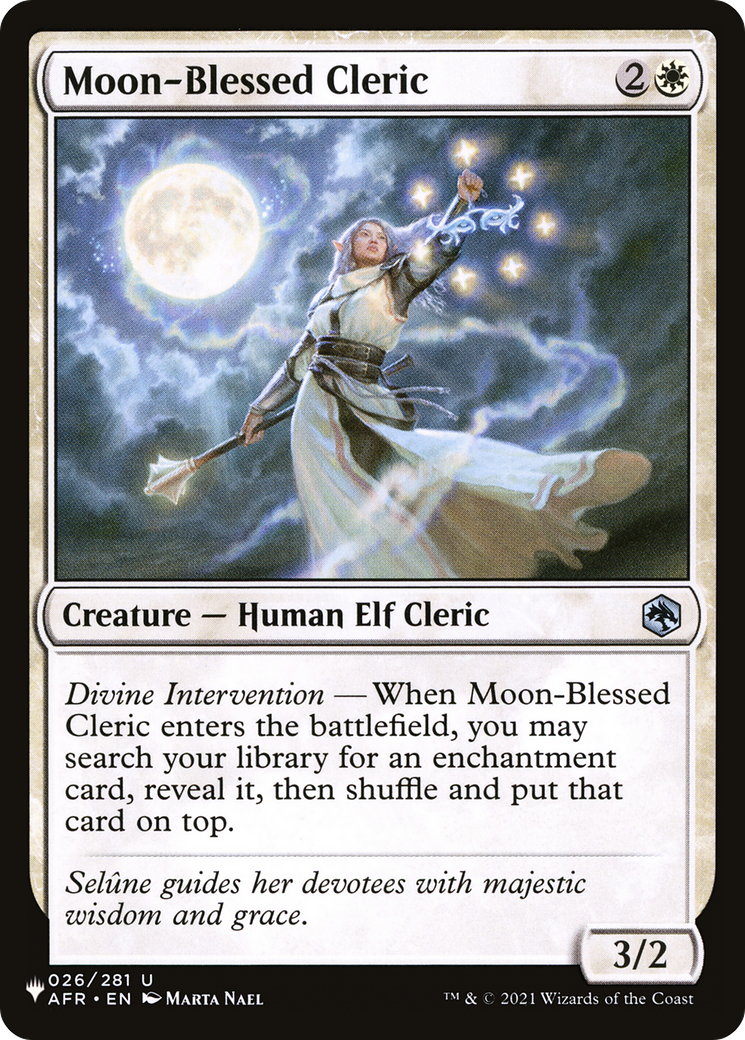 Moon-Blessed Cleric [The List] | Good Games Cannington