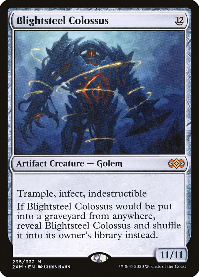 Blightsteel Colossus 235/332 (Double Masters)  | Good Games Cannington