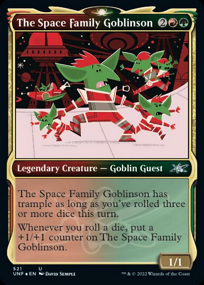 The Space Family Goblinson (Showcase) (Galaxy Foil) [Unfinity] | Good Games Cannington
