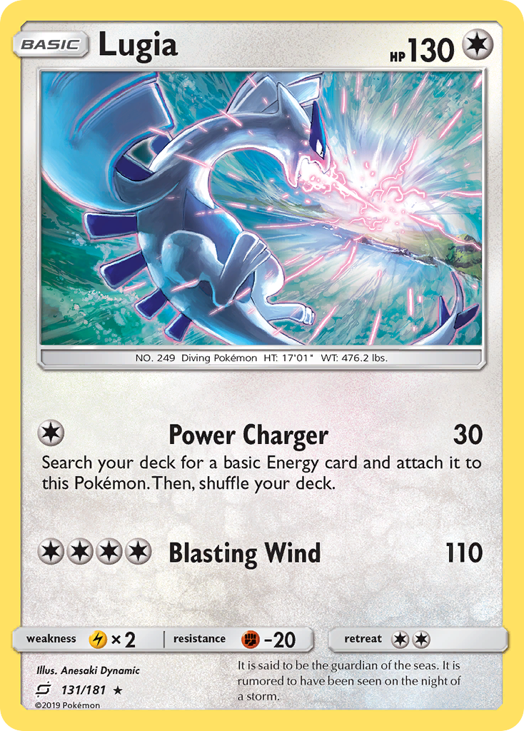 Lugia (131/181) [Sun & Moon: Team Up] | Good Games Cannington