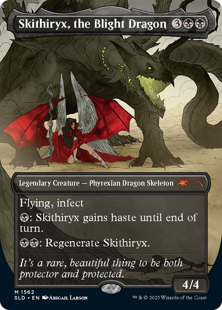 Skithiryx, the Blight Dragon (Rainbow Foil) [Secret Lair Drop Series] | Good Games Cannington