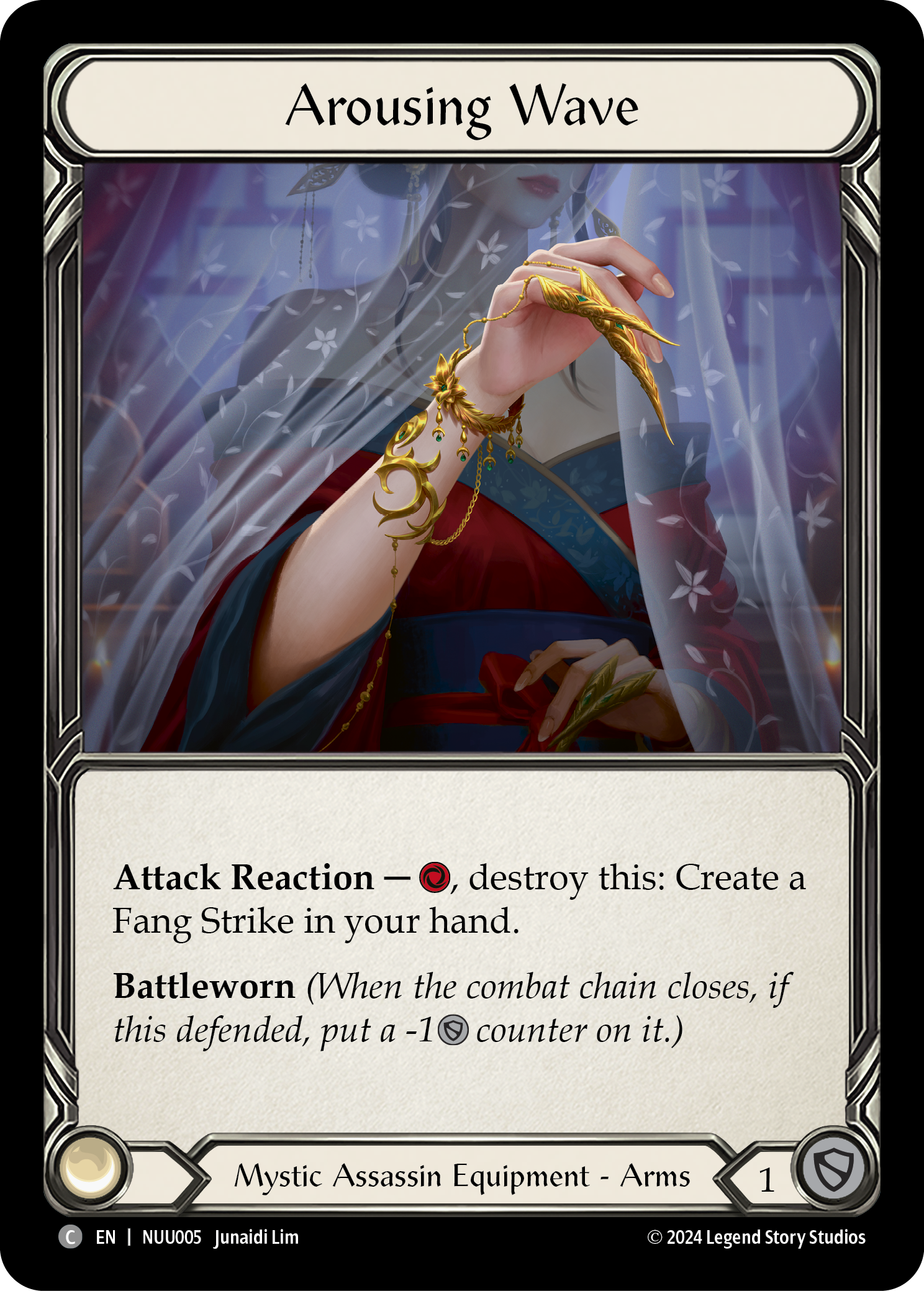 Arousing Wave [NUU005] (Part the Mistveil Nuu Blitz Deck) | Good Games Cannington