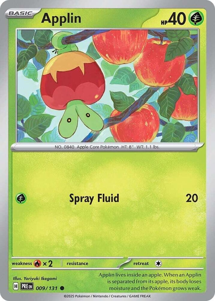 Applin (009/131) [Scarlet & Violet: Prismatic Evolutions] | Good Games Cannington