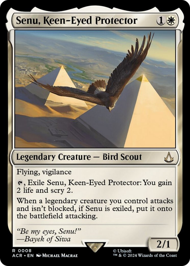 Senu, Keen-Eyed Protector [Assassin's Creed] | Good Games Cannington