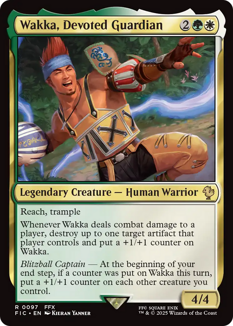 Wakka, Devoted Guardian [FINAL FANTASY Commander] | Good Games Cannington