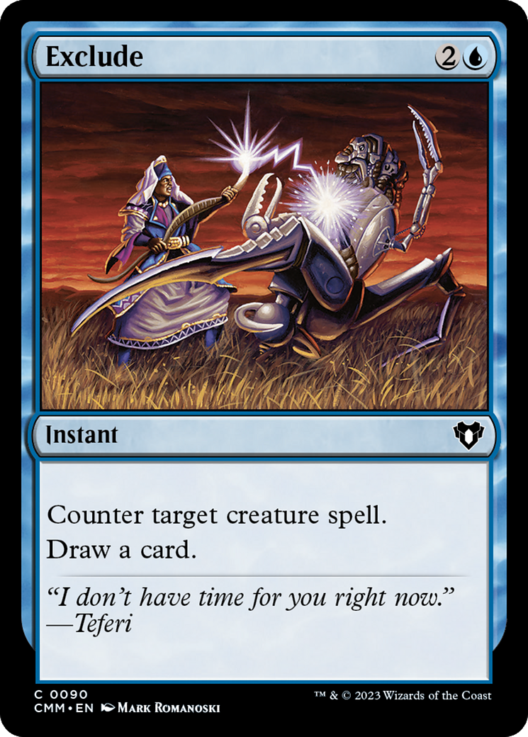 Exclude [Commander Masters] | Good Games Cannington